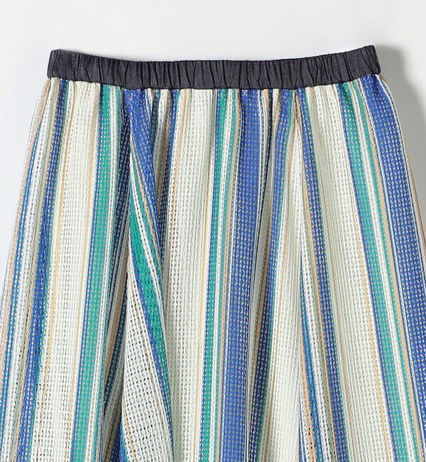 SHIPS any「SHIPS any:〈手洗い可能〉メッシュ サーキュラー スカート」|スカート|