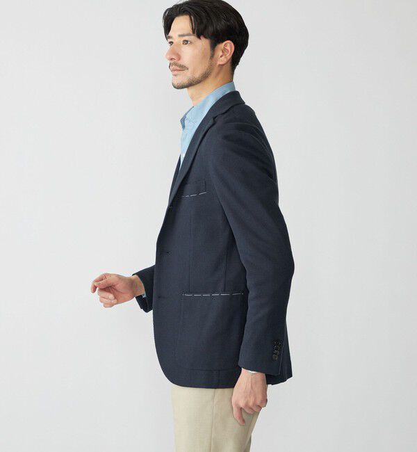 SHIPS「SHIPS: サーフニット ジャージー ジャケット」|テーラードジャケット|