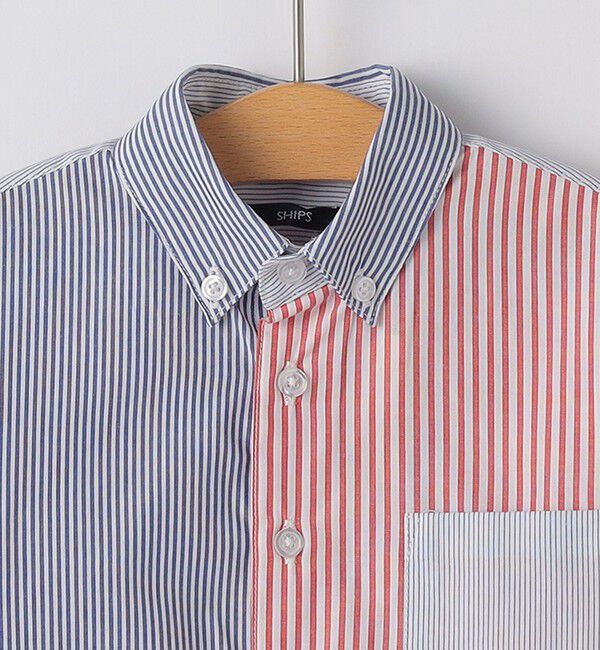 SHIPS KIDS「SHIPS KIDS:80～90cm / ボタンダウン シャツ」|シャツ・ブラウス|