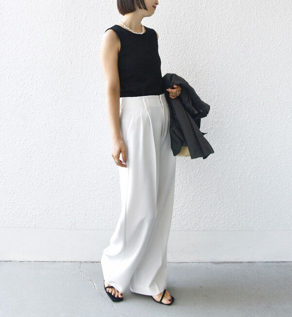 SHIPS for women「〈洗濯機可能〉2WAY ラメ タンクトップ」|タンクトップ|