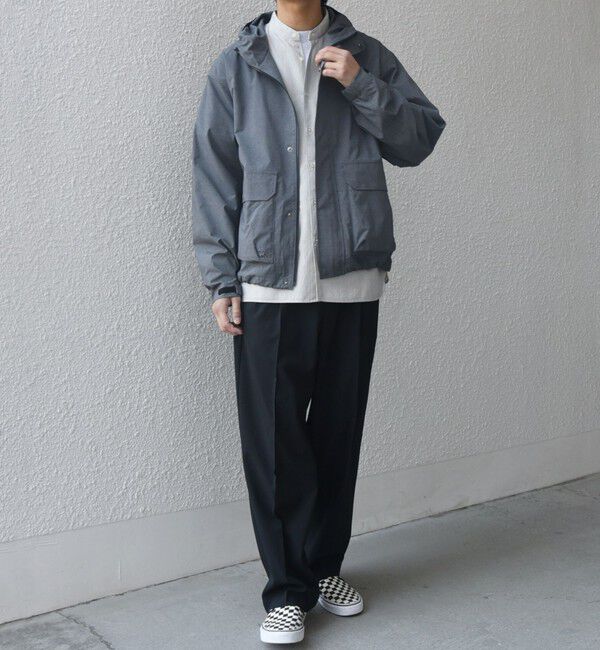 SHIPS any「SHIPS any:〈撥水加工〉 タスラン SOLOTEX(R) ショート マウンテンパーカー◇」|ブルゾン・スタジャン|