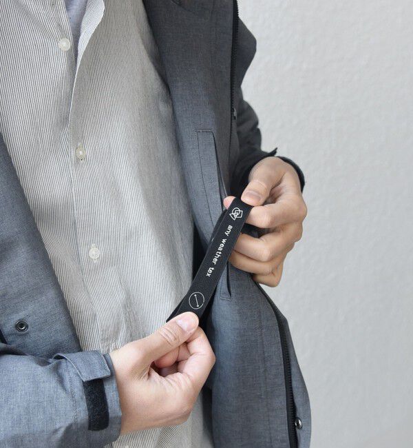 SHIPS any「SHIPS any:〈撥水加工〉 タスラン SOLOTEX(R) ショート マウンテンパーカー◇」|ブルゾン・スタジャン|