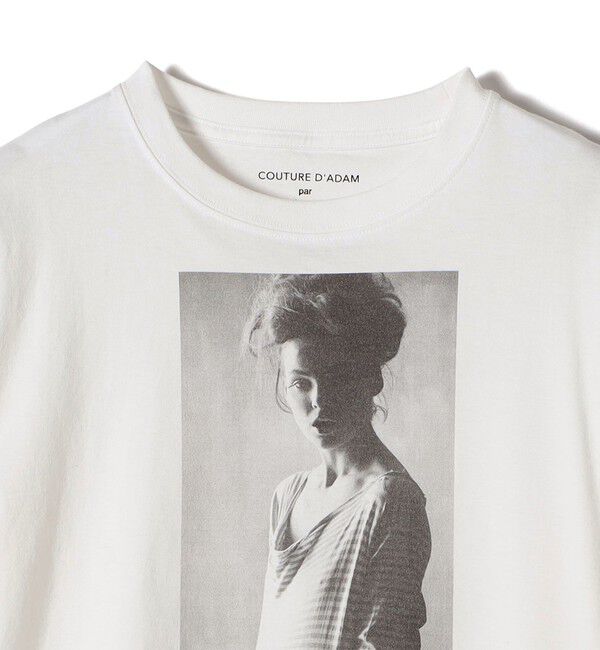 SHIPS for women「【SHIPS別注】COUTURE D'ADAM:50th ANNIV Sam Haskins フォト TEE」|Tシャツ・カットソー|