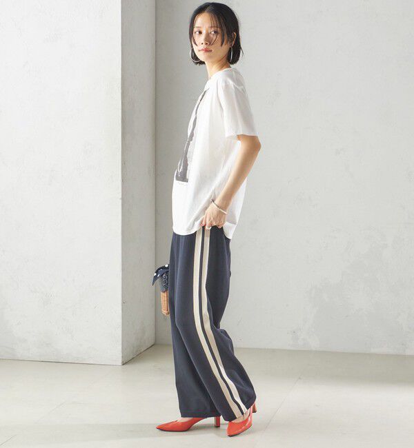 SHIPS for women「【SHIPS別注】COUTURE D'ADAM:50th ANNIV Sam Haskins フォト TEE」|Tシャツ・カットソー|