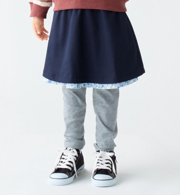 SHIPS Colors 「SHIPS Colors:90～140cm / 〈洗濯機可能〉リブ レギンス」|レギンス・スパッツ|