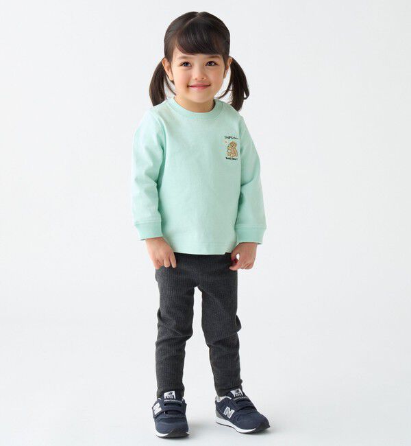 SHIPS Colors 「SHIPS Colors:90～140cm / 〈洗濯機可能〉リブ レギンス」|レギンス・スパッツ|