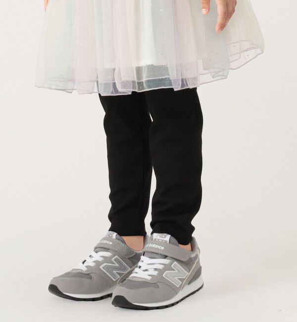 SHIPS Colors 「SHIPS Colors:90～140cm / 〈洗濯機可能〉リブ レギンス」|レギンス・スパッツ|ブラック