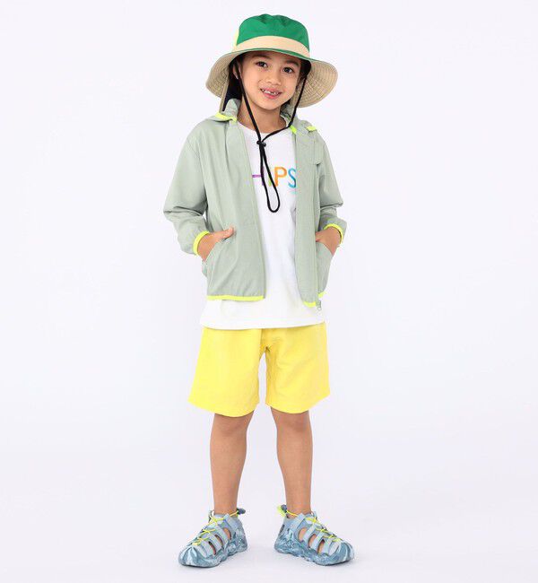 SHIPS KIDS「SHIPS KIDS:100～130cm /〈UVカット〉ジップ パーカ」|パーカー|