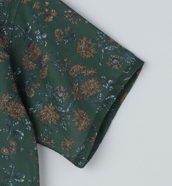 SHIPS Colors 「SHIPS Colors:〈洗濯機可能〉メッシュ 総柄 プリント シャツ」|シャツ・ブラウス|