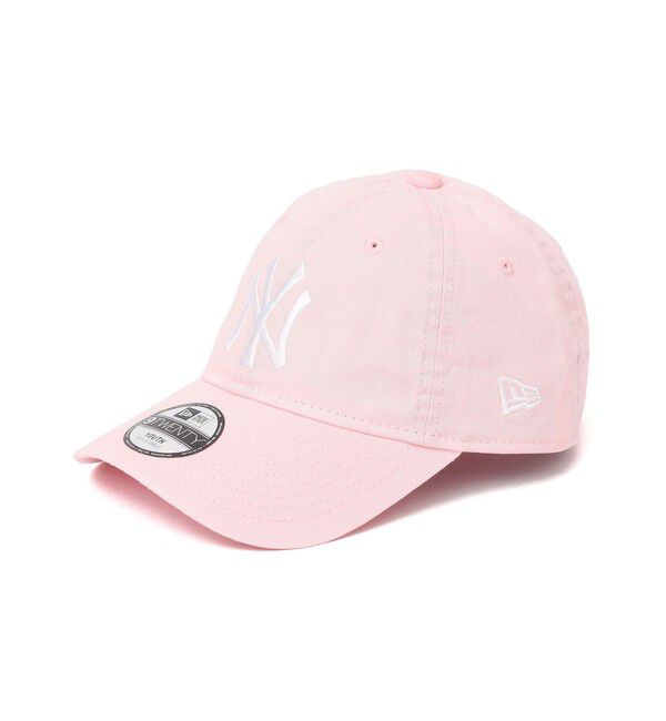 SHIPS any「NEW ERA: MLB Youth 9TWENTY ウォッシュ加工 ベースボールキャップ<KIDS>」|その他|ピンク