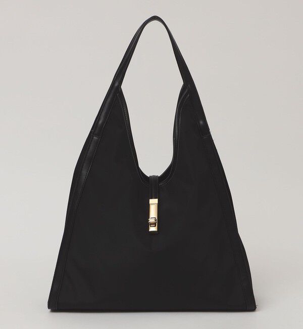 quaranciel「quaranciel: 金具デザイン Vカット トート バッグ」|トートバッグ|