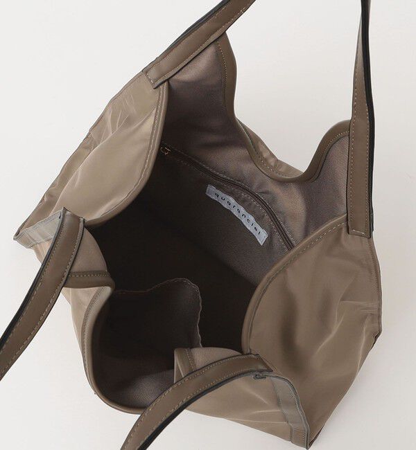 quaranciel「quaranciel: 金具デザイン Vカット トート バッグ」|トートバッグ|