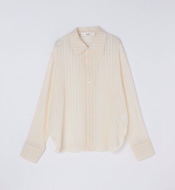 SHIPS「Sefr: IGNACIO SHIRT」|シャツ・ブラウス|オフホワイト