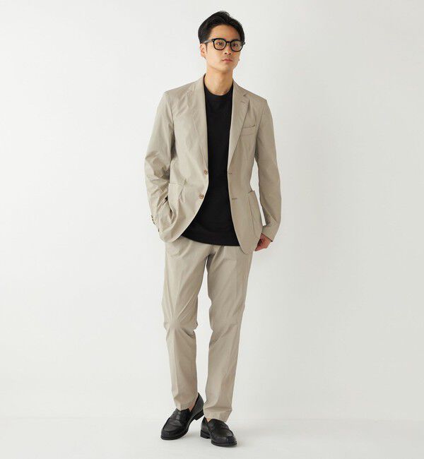 SHIPS Colors 「SHIPS Colors:〈UVカット・接触冷感・速乾・洗濯機可能〉サマープロテクト スラックス」|スラックス|