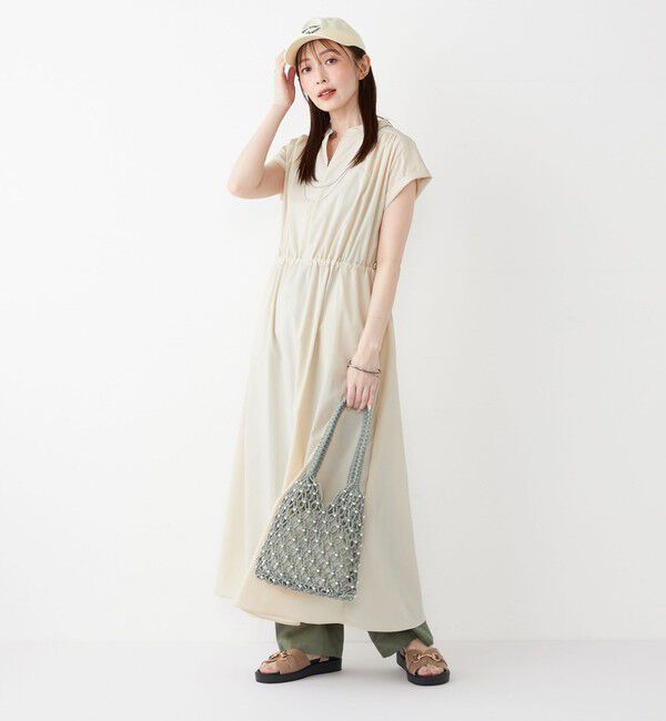 SHIPS Colors 「SHIPS Colors:〈接触冷感・UVカット・撥水〉マルチファンクション ワンピース◇」|ワンピース|