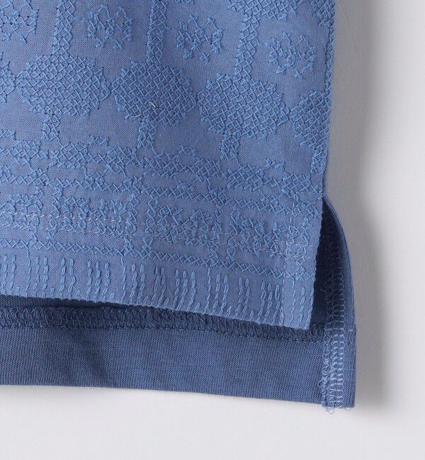 SHIPS KIDS「SHIPS KIDS:100～130cm /エンブロイダリー プルオーバー」|Tシャツ・カットソー|