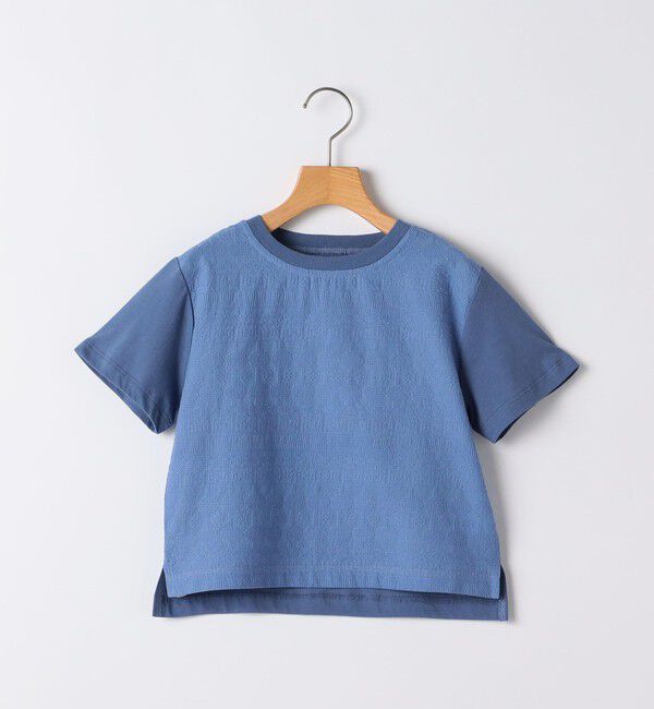 SHIPS KIDS「SHIPS KIDS:100～130cm /エンブロイダリー プルオーバー」|Tシャツ・カットソー|