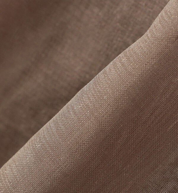 SHIPS Colors 「SHIPS Colors:〈手洗い可能〉シアー リネンライク アノラック シャツ」|シャツ・ブラウス|