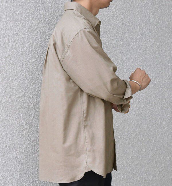 SHIPS any「SHIPS any: コットン/リネン 7分袖 レギュラー シャツ◇◇」|シャツ・ブラウス|