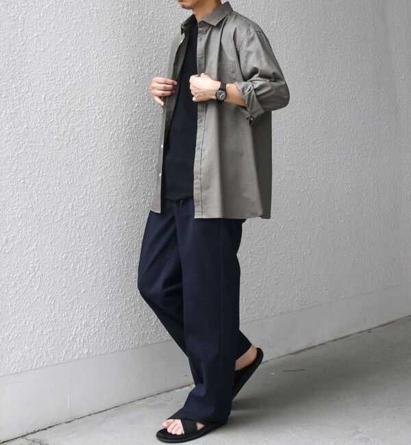 SHIPS any「SHIPS any: コットン/リネン 7分袖 レギュラー シャツ◇◇」|シャツ・ブラウス|