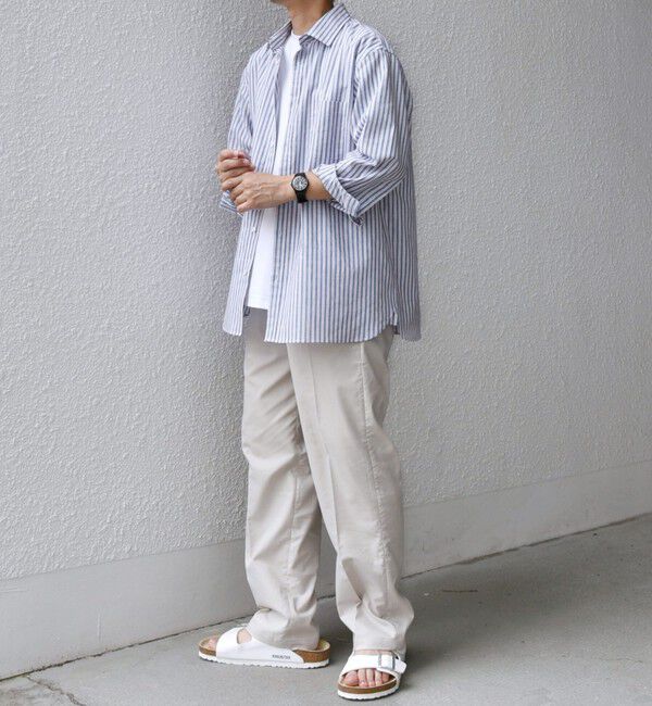 SHIPS any「SHIPS any: コットン/リネン 7分袖 レギュラー シャツ◇◇」|シャツ・ブラウス|