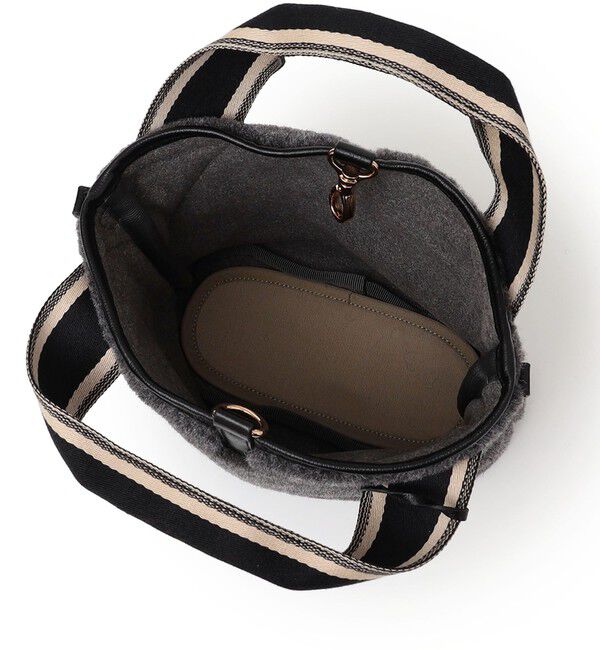 SHIPS any「《追加予約》【SHIPS any別注】Folna: 2WAY ライン リバーシブル ショルダー バッグ」|ショルダー・メッセンジャー|