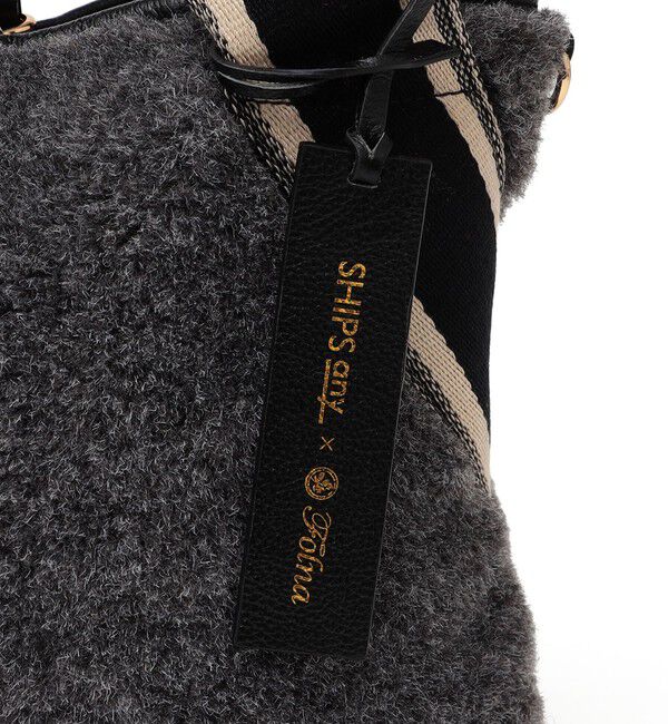 SHIPS any「《追加予約》【SHIPS any別注】Folna: 2WAY ライン リバーシブル ショルダー バッグ」|ショルダー・メッセンジャー|