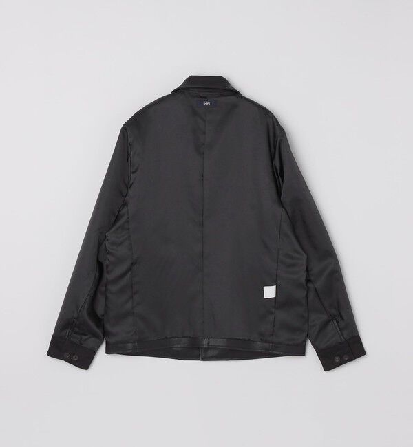 SHIPS「SHIPS: 合成皮革 コーチ ブルゾン」|ブルゾン・スタジャン|