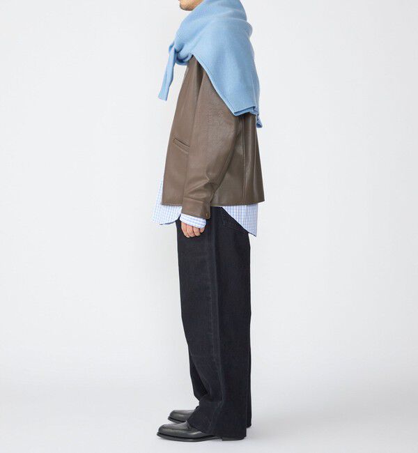 SHIPS「SHIPS: 合成皮革 コーチ ブルゾン」|ブルゾン・スタジャン|