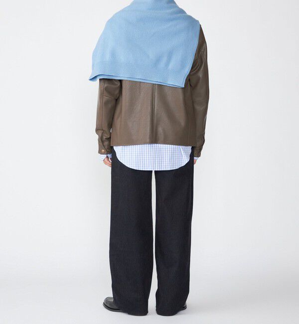 SHIPS「SHIPS: 合成皮革 コーチ ブルゾン」|ブルゾン・スタジャン|