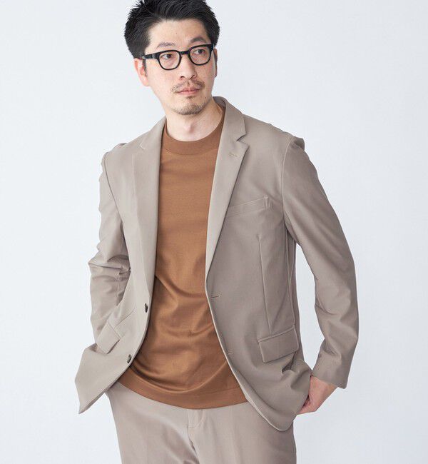 SHIPS「SHIPS:〈セットアップ対応/洗濯機可能〉AIR TOOL ジャケット」|テーラードジャケット|