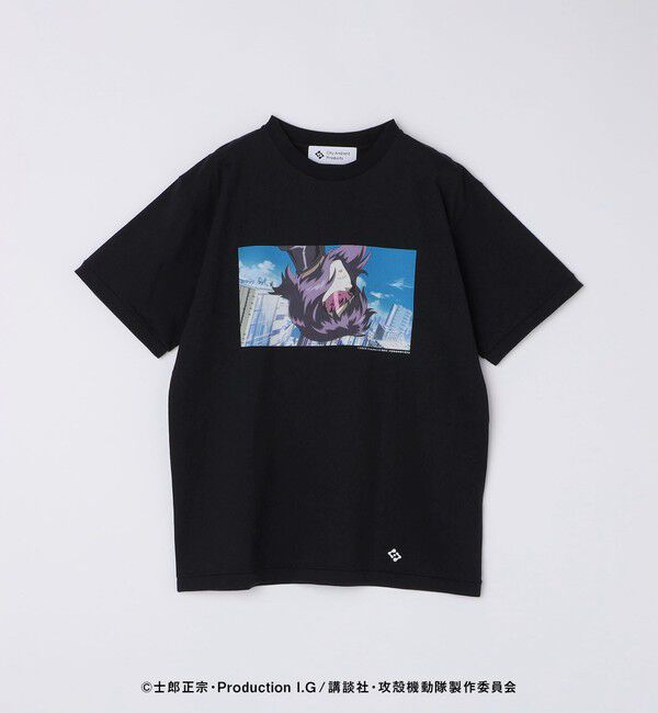 SHIPS「City Ambient Products: 攻殻機動隊 SAC 2nd GIG Tシャツ」|Tシャツ・カットソー|チャコールグレー