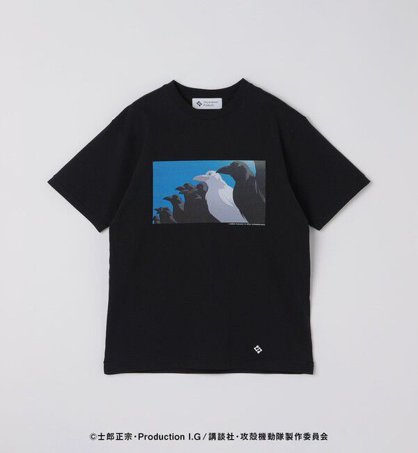 SHIPS「City Ambient Products: 攻殻機動隊 SAC 2nd GIG Tシャツ」|Tシャツ・カットソー|ダークグレー