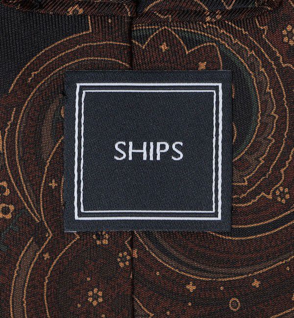 SHIPS「SHIPS: カネパ社製ファブリック プリント ペイズリー ネクタイ」|ネクタイ・蝶ネクタイ|