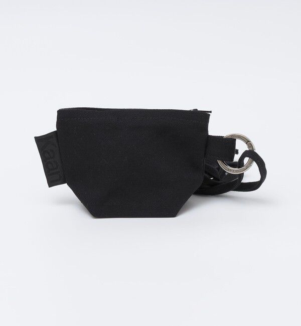 SHIPS「Kaan: MINI LANYARD POUCH CTN」|リュック|ブラック
