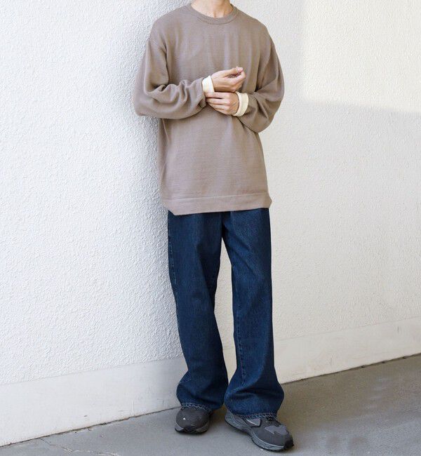 SHIPS any「SHIPS any:〈手洗い可能〉マシュマロ タッチ クルーネック ニット◇」|ニット・セーター|