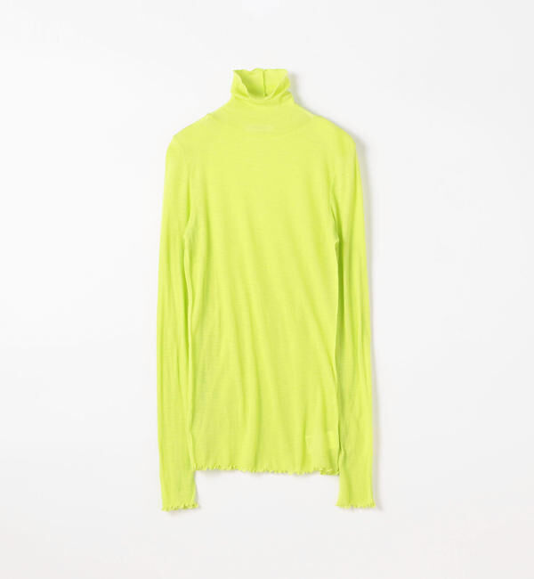 MACPHEE「ウールリブ タートルネックプルオーバー」|Tシャツ・カットソー|