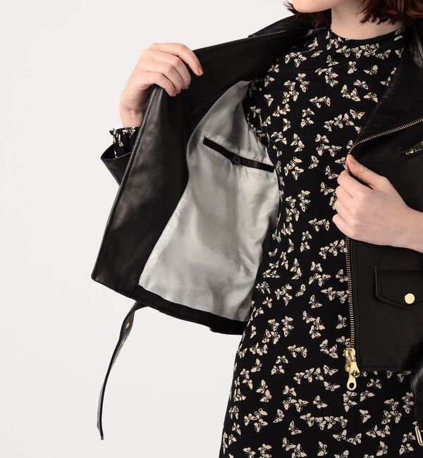 TOMORROWLAND BUYING WEAR「【別注】CINQUANTA&times;TOMORROWLAND ラムレザー ライダースジャケット」|ライダースジャケット|