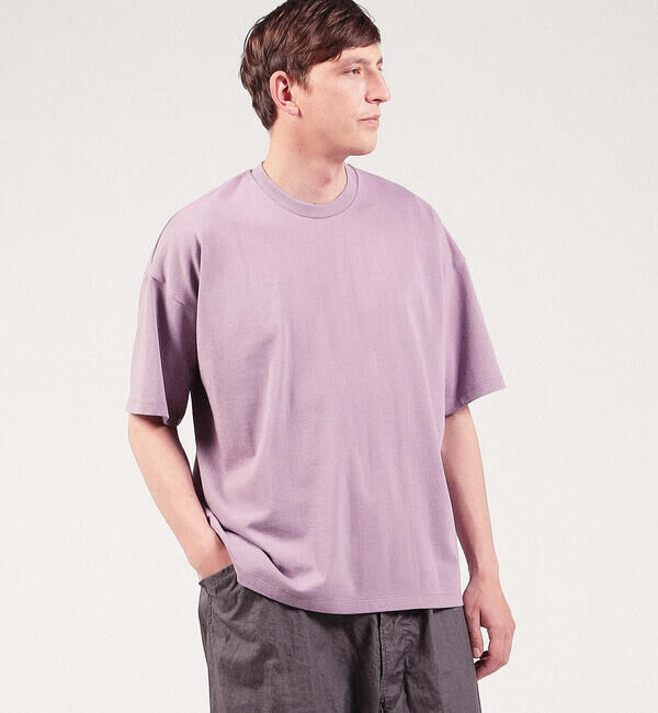 GALERIE VIE「コットン吊り天竺 ショートスリーブクルーネックカットソー」|Tシャツ・カットソー|