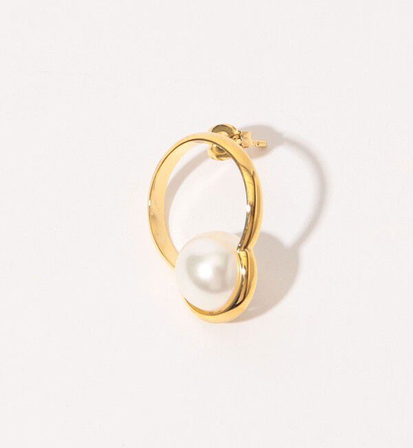 TOMORROWLAND GOODS「【別注】januka モチーフパールピアス」|ピアス|