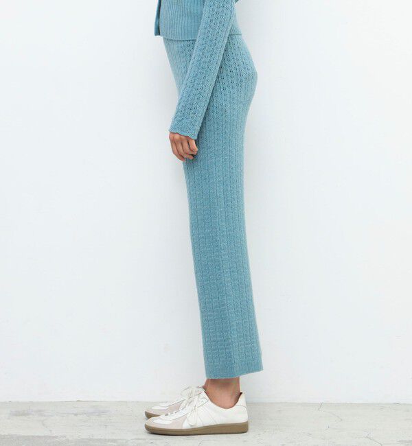 BACCA「ウールレース ナローストレートパンツ」|その他|