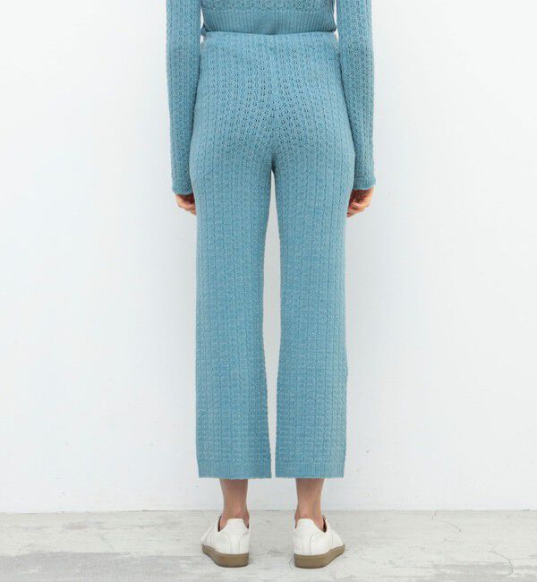 BACCA「ウールレース ナローストレートパンツ」|その他|