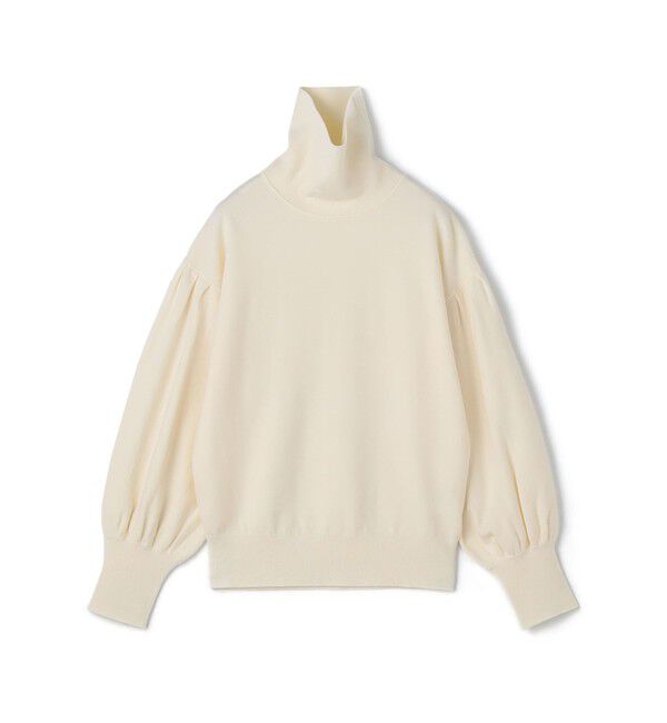 DES PRES「セミウーステッドウール タートルネックプルオーバー」|ニット・セーター|11 ホワイト