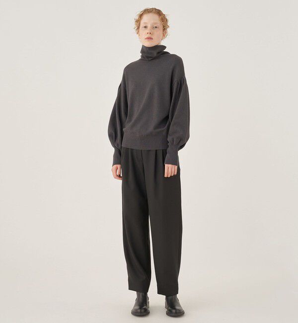 DES PRES「セミウーステッドウール タートルネックプルオーバー」|ニット・セーター|