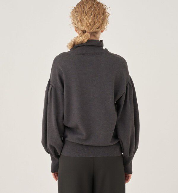 DES PRES「セミウーステッドウール タートルネックプルオーバー」|ニット・セーター|