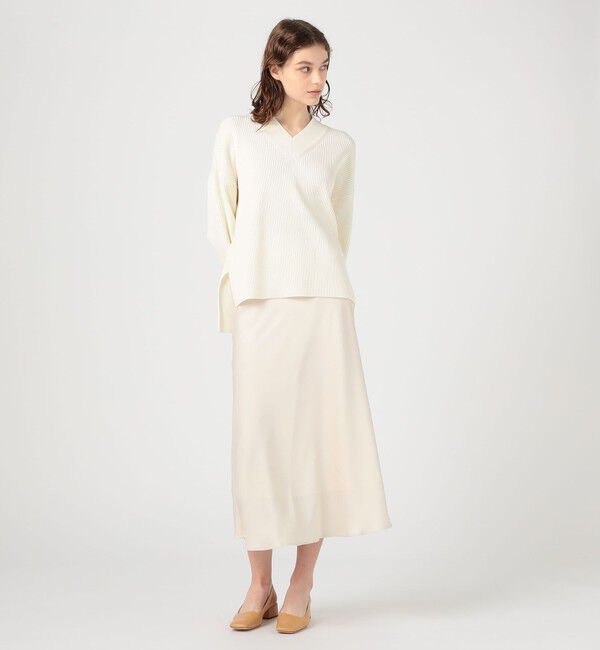 Ballsey「リンクスリブライト Vネックプルオーバー」|ニット・セーター|