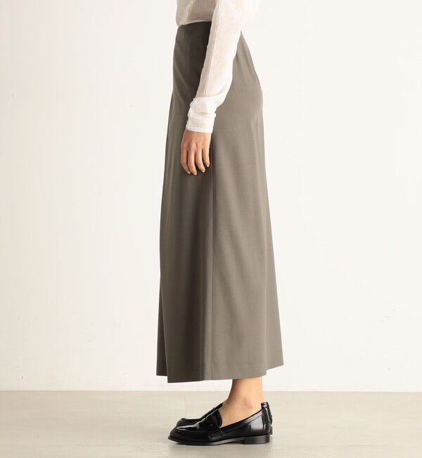 Edition「トロピカルウール ラップロングスカート」|スカート|