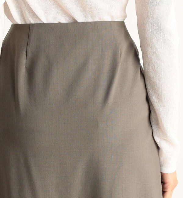 Edition「トロピカルウール ラップロングスカート」|スカート|