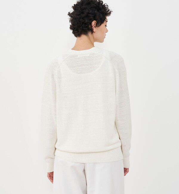 GALERIE VIE「リネンリリヤーン Vネックカーディガン」|カーディガン|