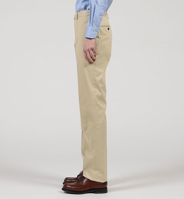 TOMORROWLAND MENS「コットンポリエステル ノープリーツスリムスラックス」|スラックス|